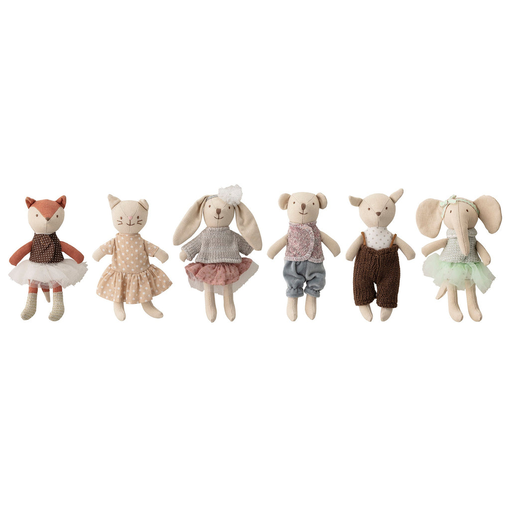Animal friends Doll, Rose, Cotton - Lund und Larsen
