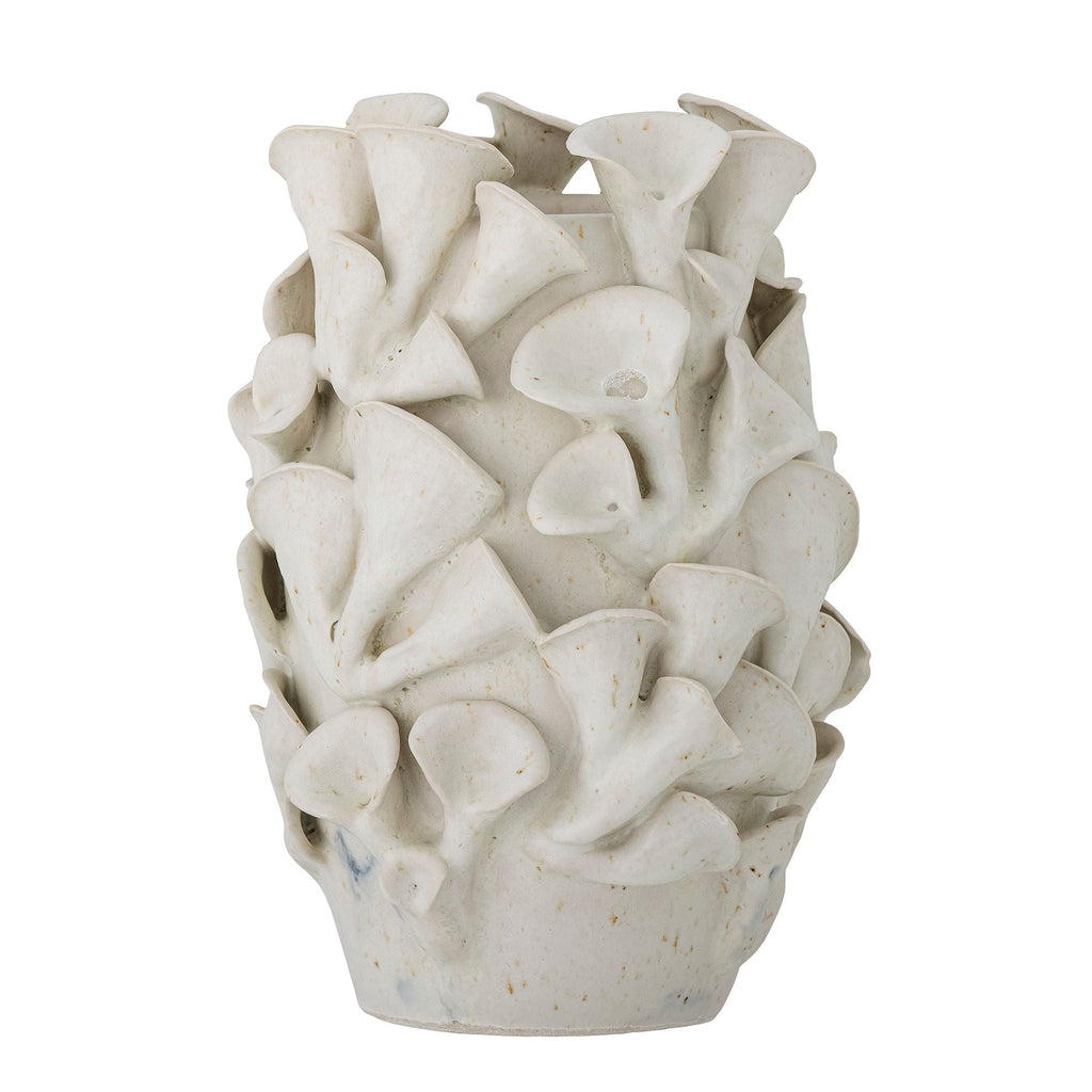 Bloomingville Junes Vase, Grey, Stoneware - Lund und Larsen