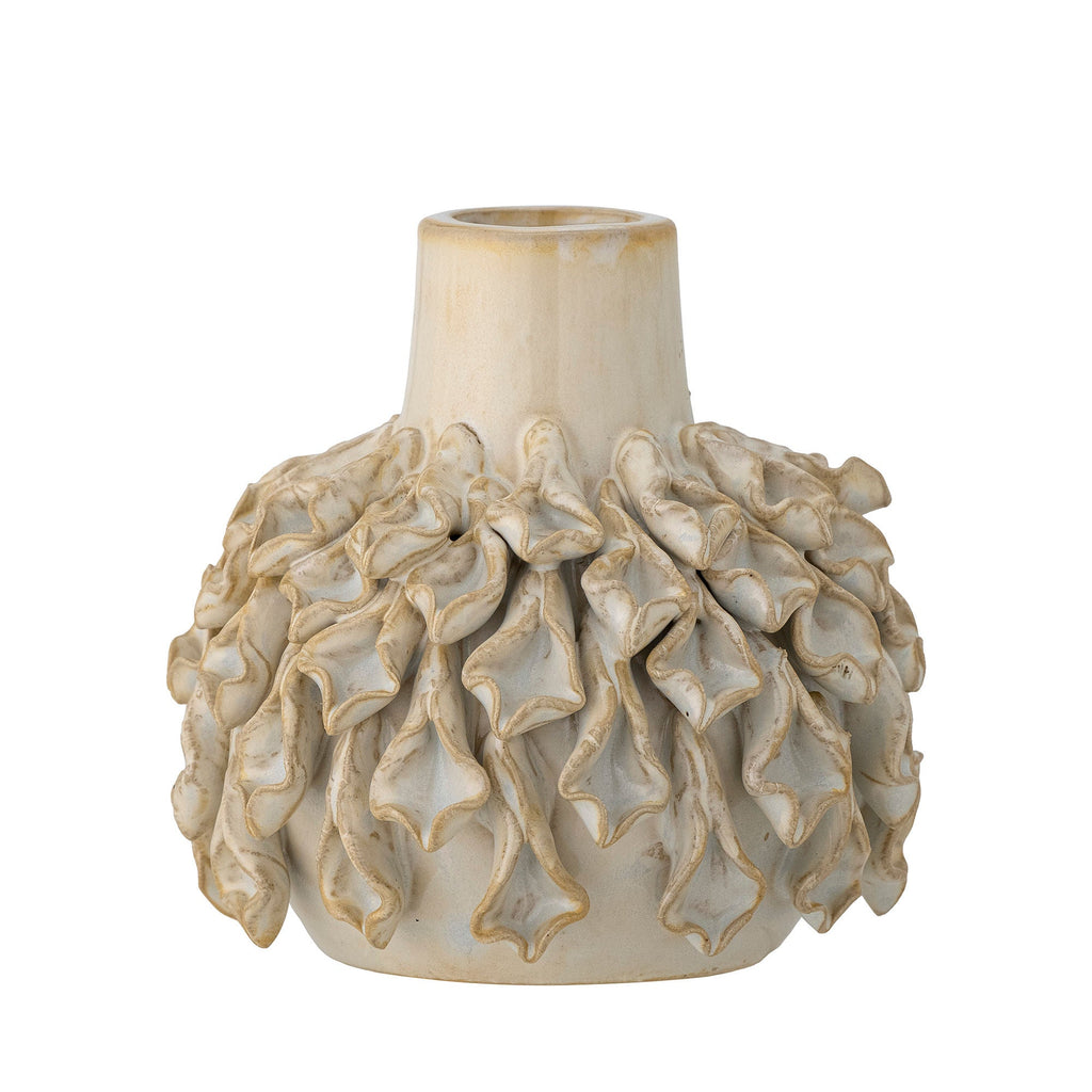 Bloomingville Mokua Vase, Nature, Stoneware - Lund und Larsen