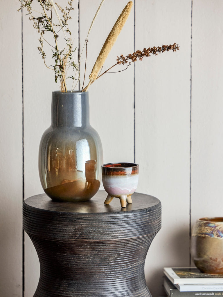 Creative Collection Mewan Vase, Brown, Glass - Lund und Larsen