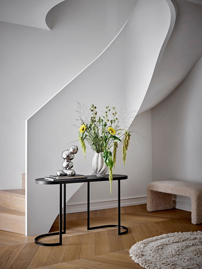 Bloomingville Bobby Deko, Silber, Steingut - ST Handel GmbH Abteilung Lund & Larsen