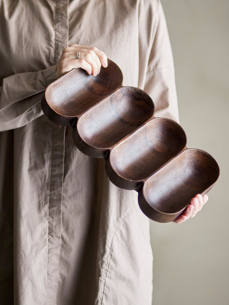 Bloomingville Maluna Serviertablett, Braun, Mango - ST Handel GmbH Abteilung Lund & Larsen