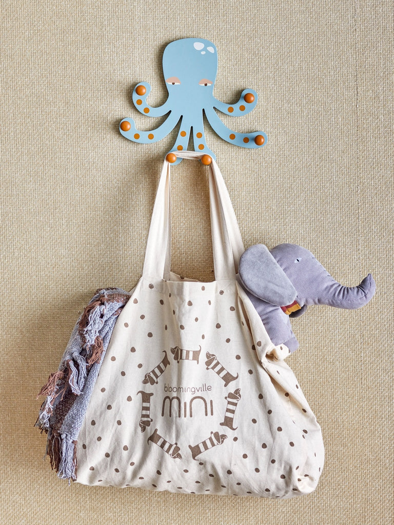 Bloomingville MINI Oswall Garderobe, Blau, MDF - ST Handel GmbH Abteilung Lund & Larsen