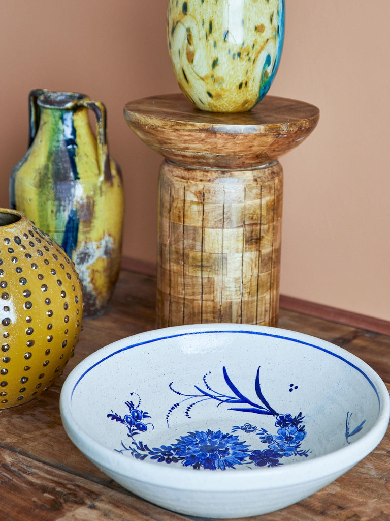 Creative Collection Aleni Schale, Blue, Terrakotta - ST Handel GmbH Abteilung Lund & Larsen