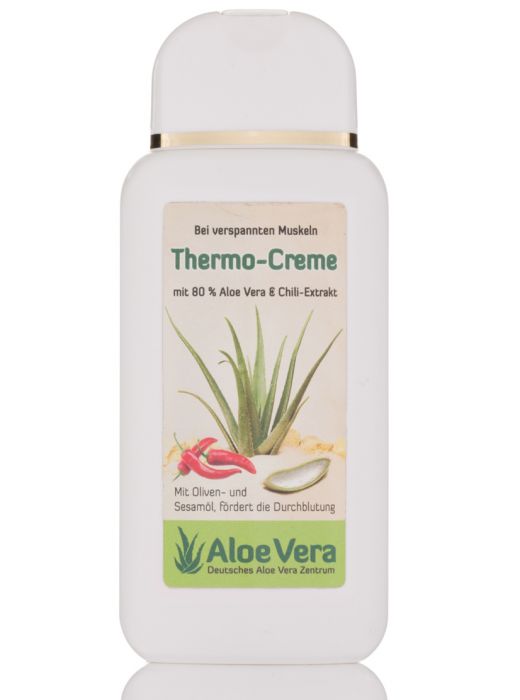Thermo-Creme mit 80 % Aloe Vera und Chili Extrakt - TS Logistik GmbH & Co KG