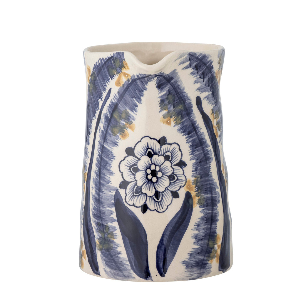 Bloomingville Anuuk Vase, Blue, Stoneware - Lund und Larsen