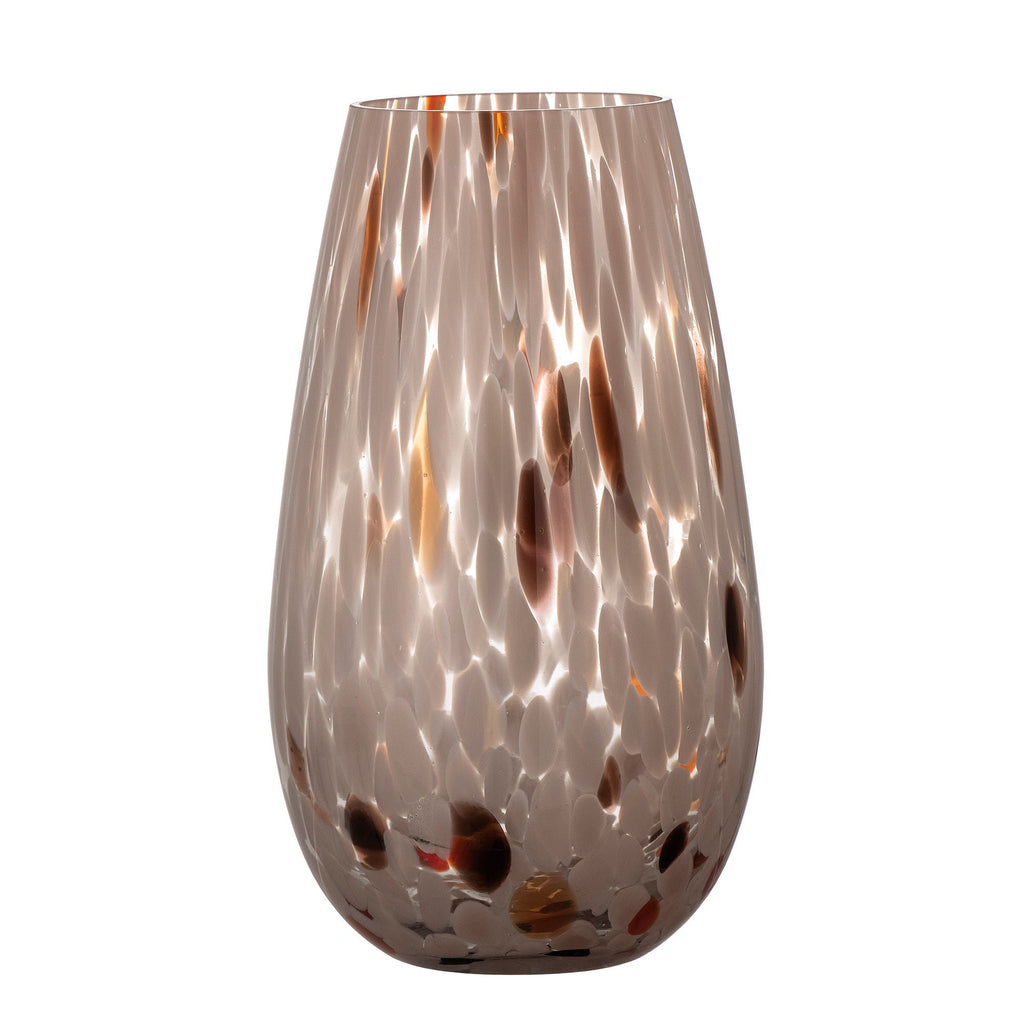 Bloomingville Artem Vase, Brown, Glass - Lund und Larsen