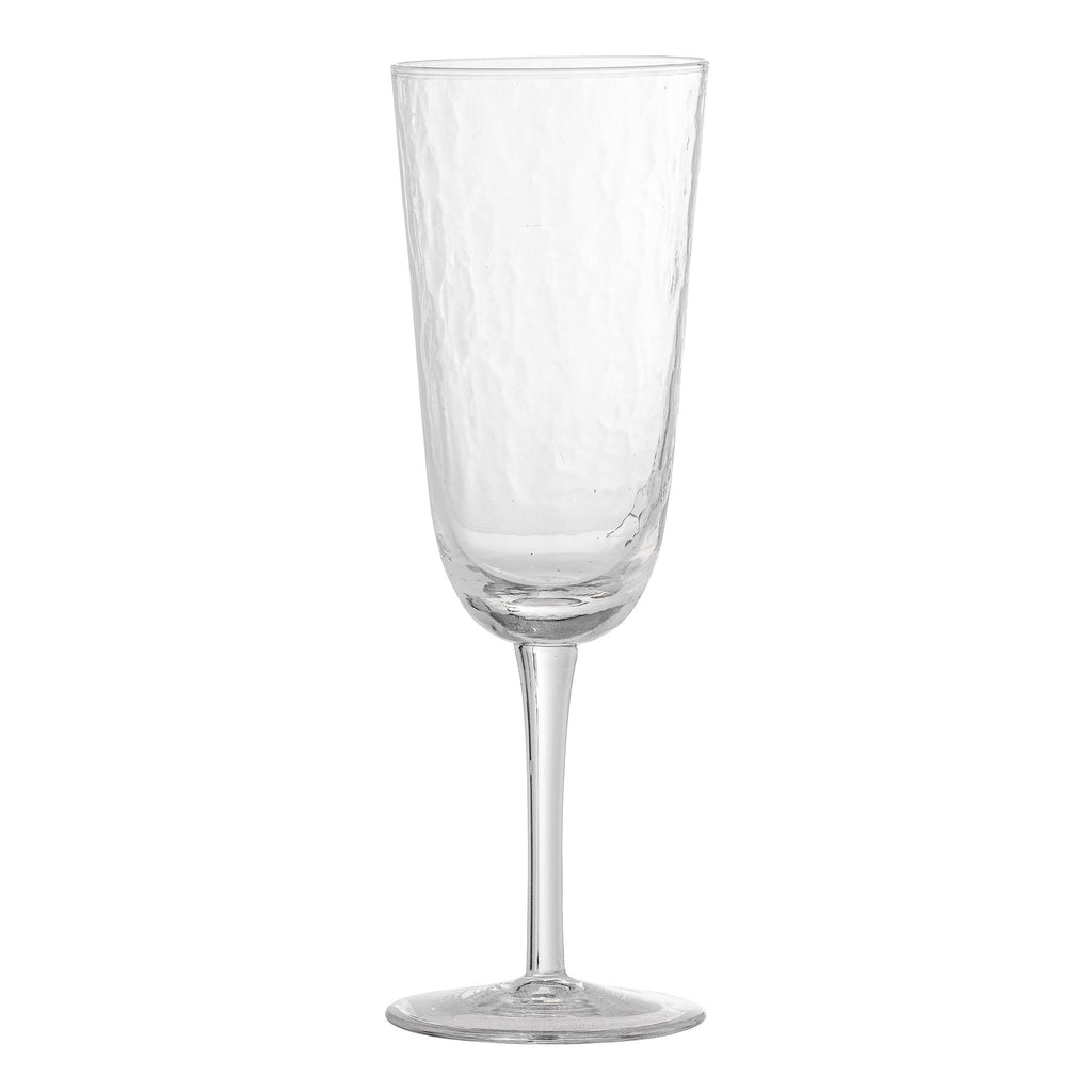 Bloomingville Asali Champagne Glass, Clear, Glass - Lund und Larsen