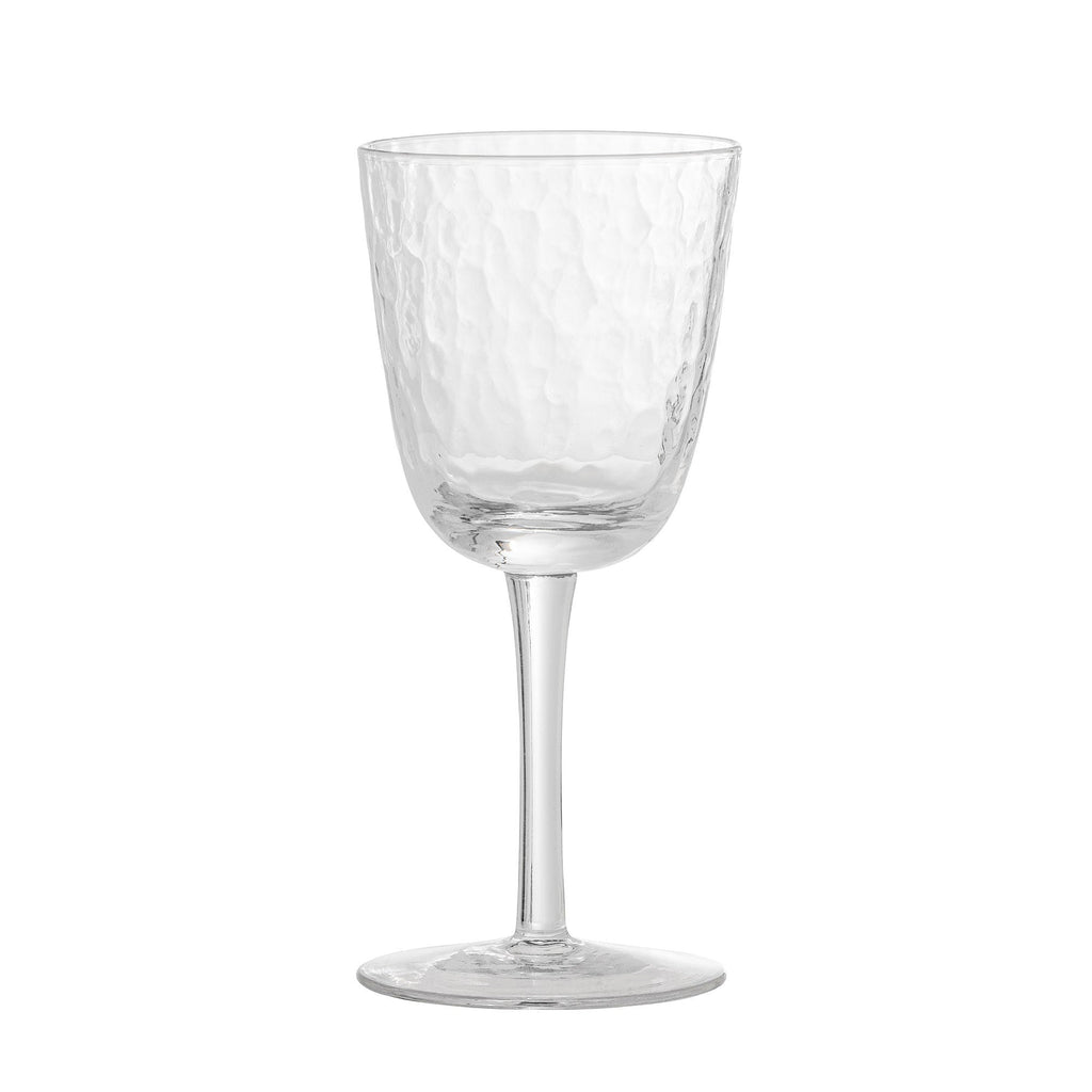 Bloomingville Asali Wine Glass, Clear, Glass - Lund und Larsen