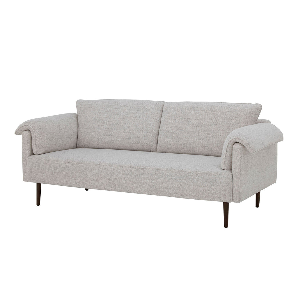 Bloomingville Chesham Sofa, White, Polyester - Lund und Larsen