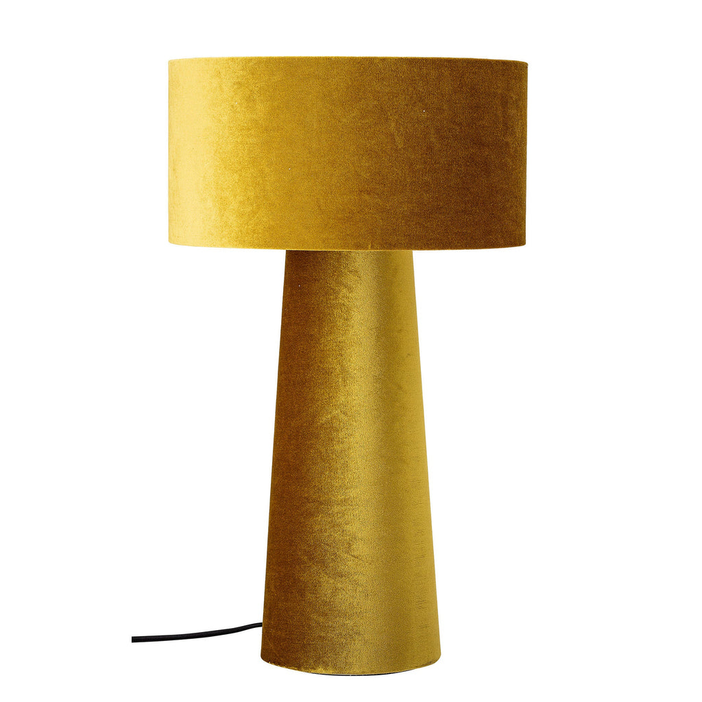 Bloomingville Dafna Table lamp, Yellow, Polyester - Lund und Larsen