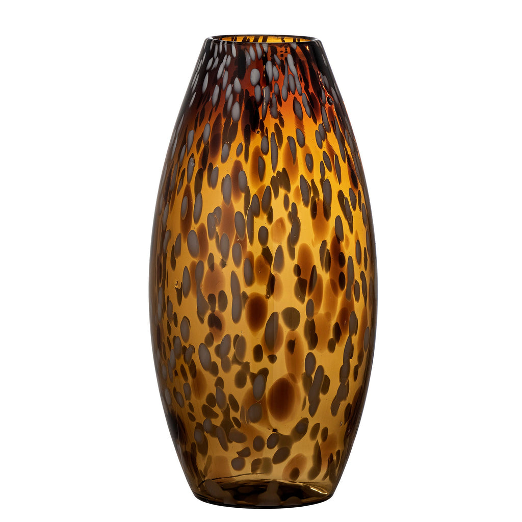 Bloomingville Daraz Vase, Brown, Glass - Lund und Larsen