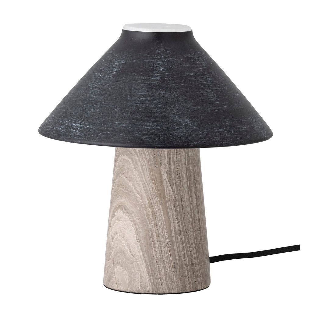 Bloomingville Emiola Table lamp, Black, Marble - Lund und Larsen