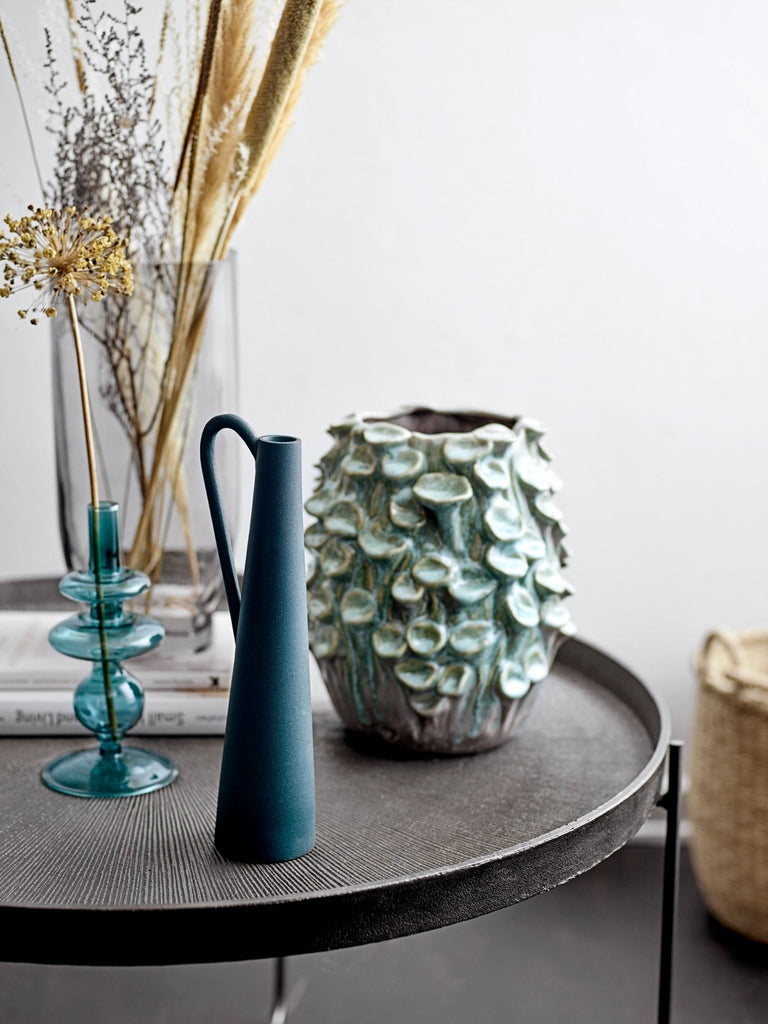 Bloomingville Irfa Vase, Grey, Glass - Lund und Larsen