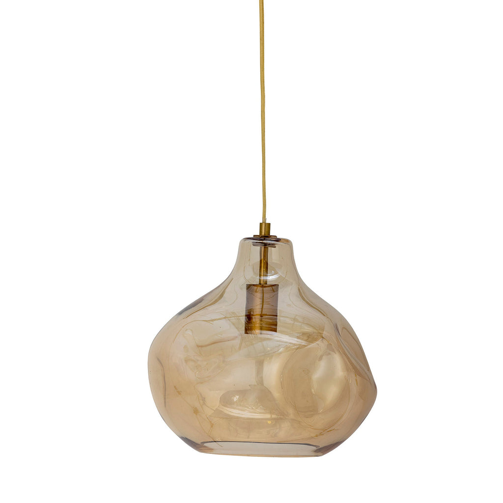 Creative Collection Azizi Pendant Lamp, Brown, Glass - Lund und Larsen