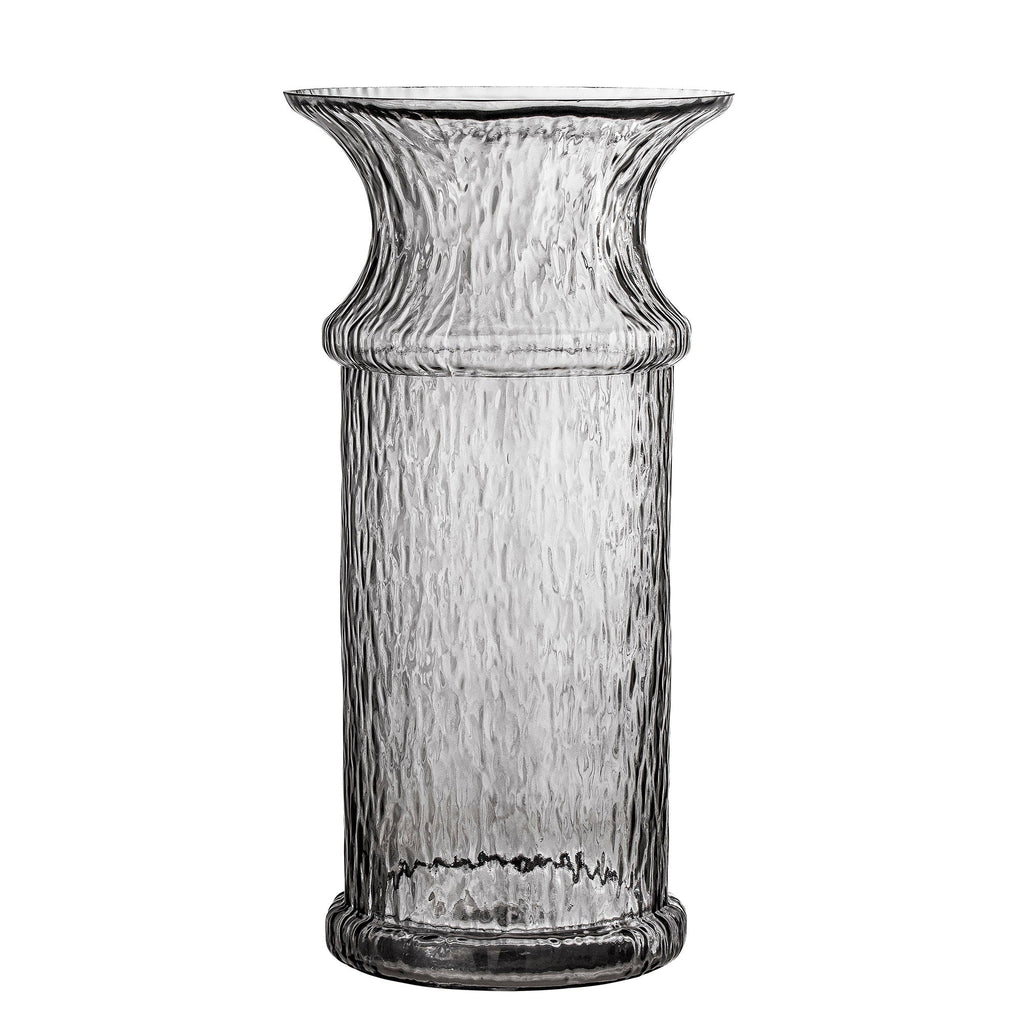 Creative Collection Dida Vase, Grey, Glass - Lund und Larsen