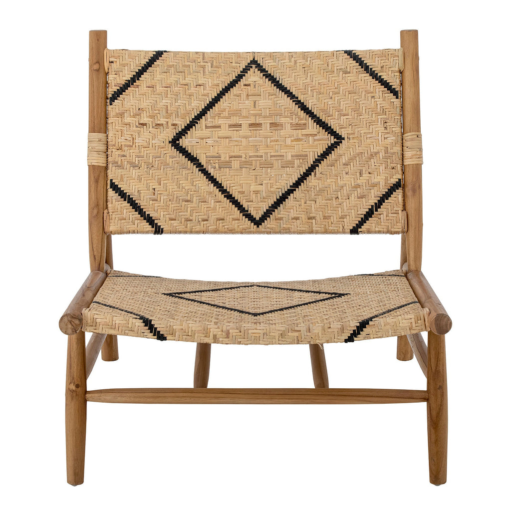 Creative Collection Lennox Lounge Chair, Nature, Teak - Lund und Larsen