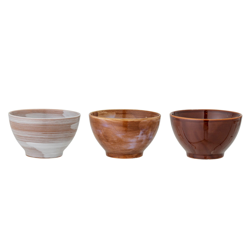 Creative Collection Lotus Bowl, Brown, Stoneware - Lund und Larsen
