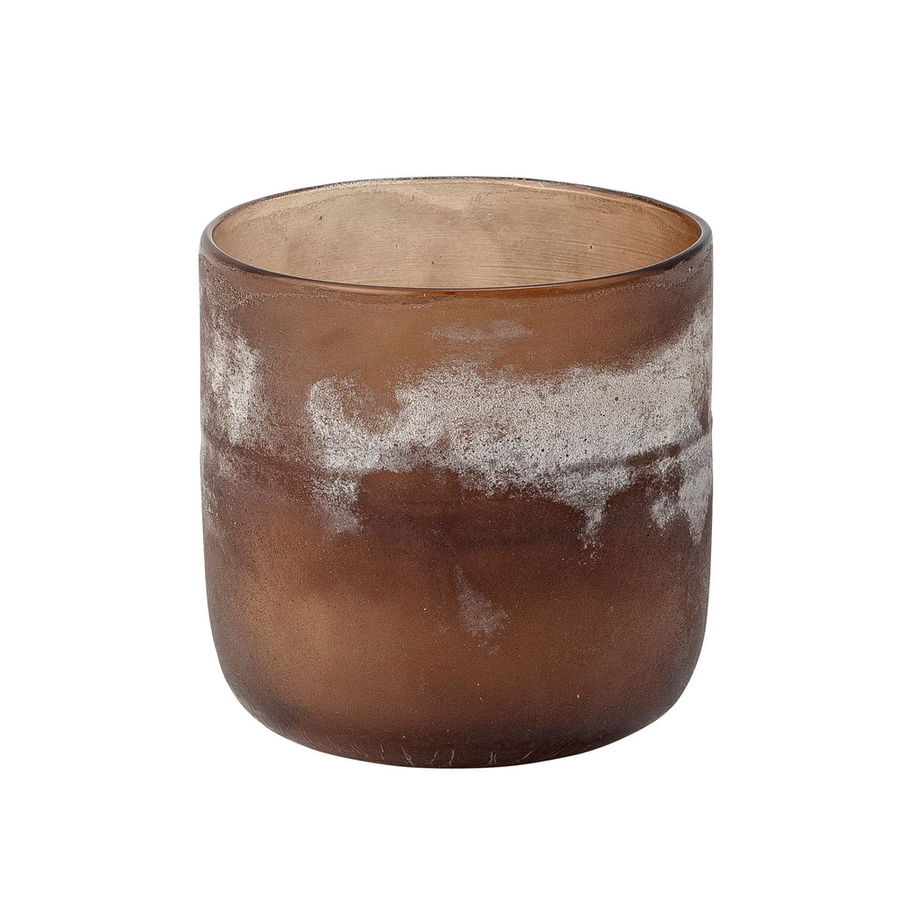 Illume X Bloomingville NO. 5 - Sea Salt Scented Candle, Brown, Natural Wax - Lund und Larsen