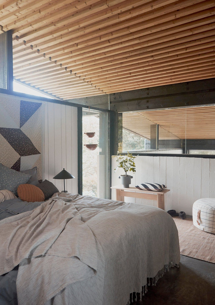 OYOY LIVING Gobi Bed Cover - Stripe - Lund und Larsen