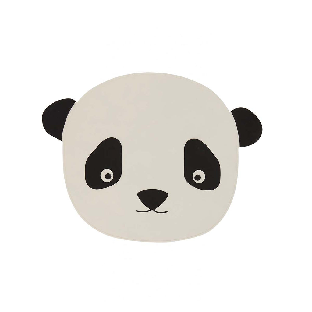 OYOY MINI Placemat Panda - White / Black - Lund und Larsen