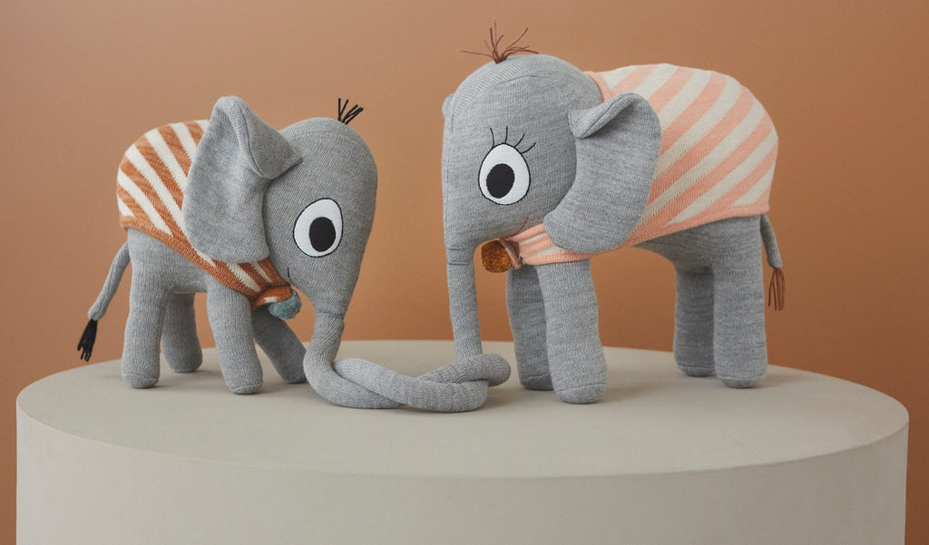 OYOY MINI Ramboline Elephant - Grey - Lund und Larsen