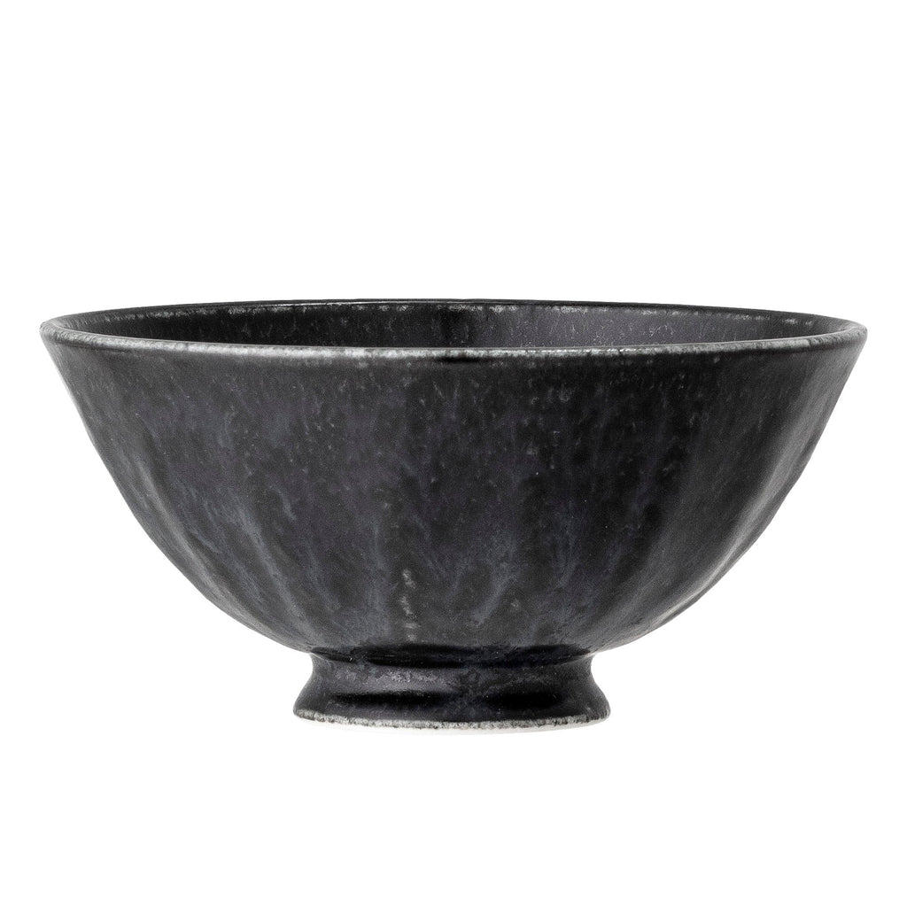 Yoko Bowl, Black, Porcelain - Lund und Larsen